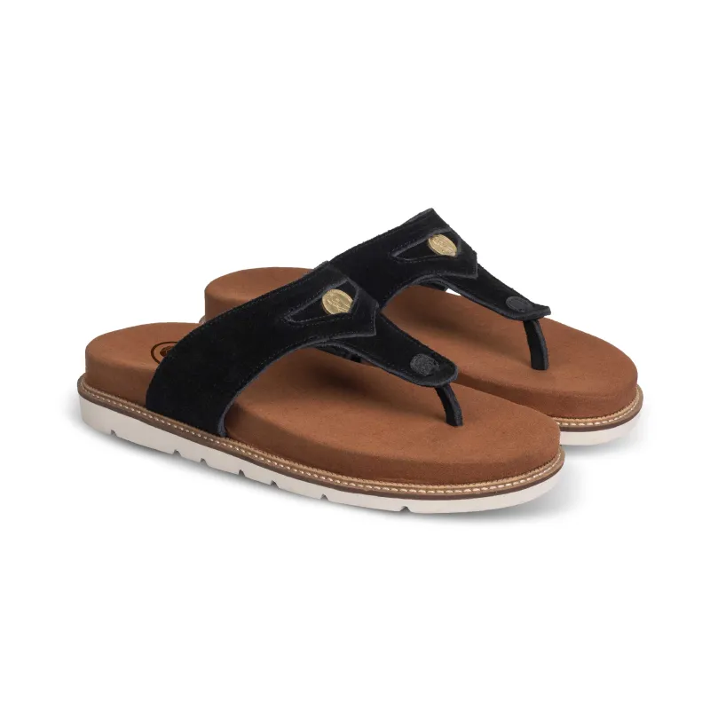 Leis Flip-Flop Black made by Nappa Milano