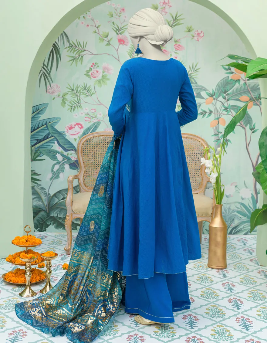Blue Dobby 3Pc Stitched | JJPW-JW-CD-04-1782 sold by Junaid Jamshed product image thumbnail 2