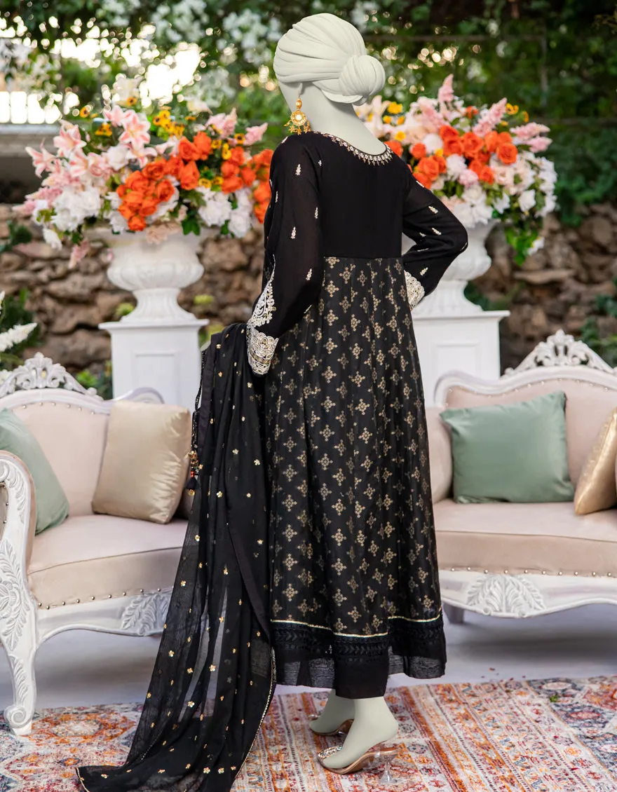 Black Jacquard 3Pc Stitched | JJPW-JPS-CD-04-3954 sold by Junaid Jamshed product image thumbnail 2