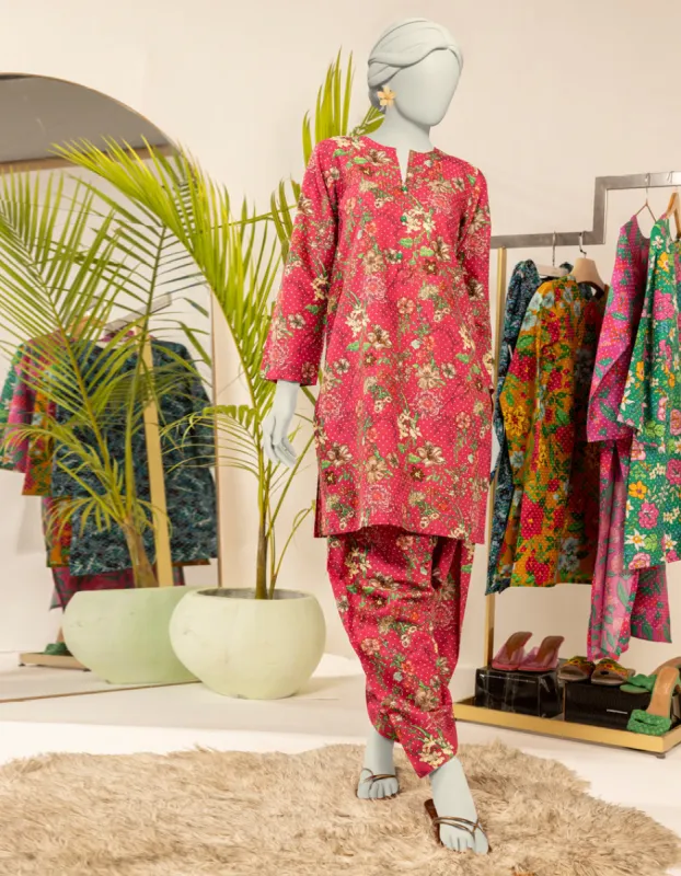 PINK CAMBRIC KURTI | JJLK-JWS-CD-04-3060 sold by Junaid Jamshed