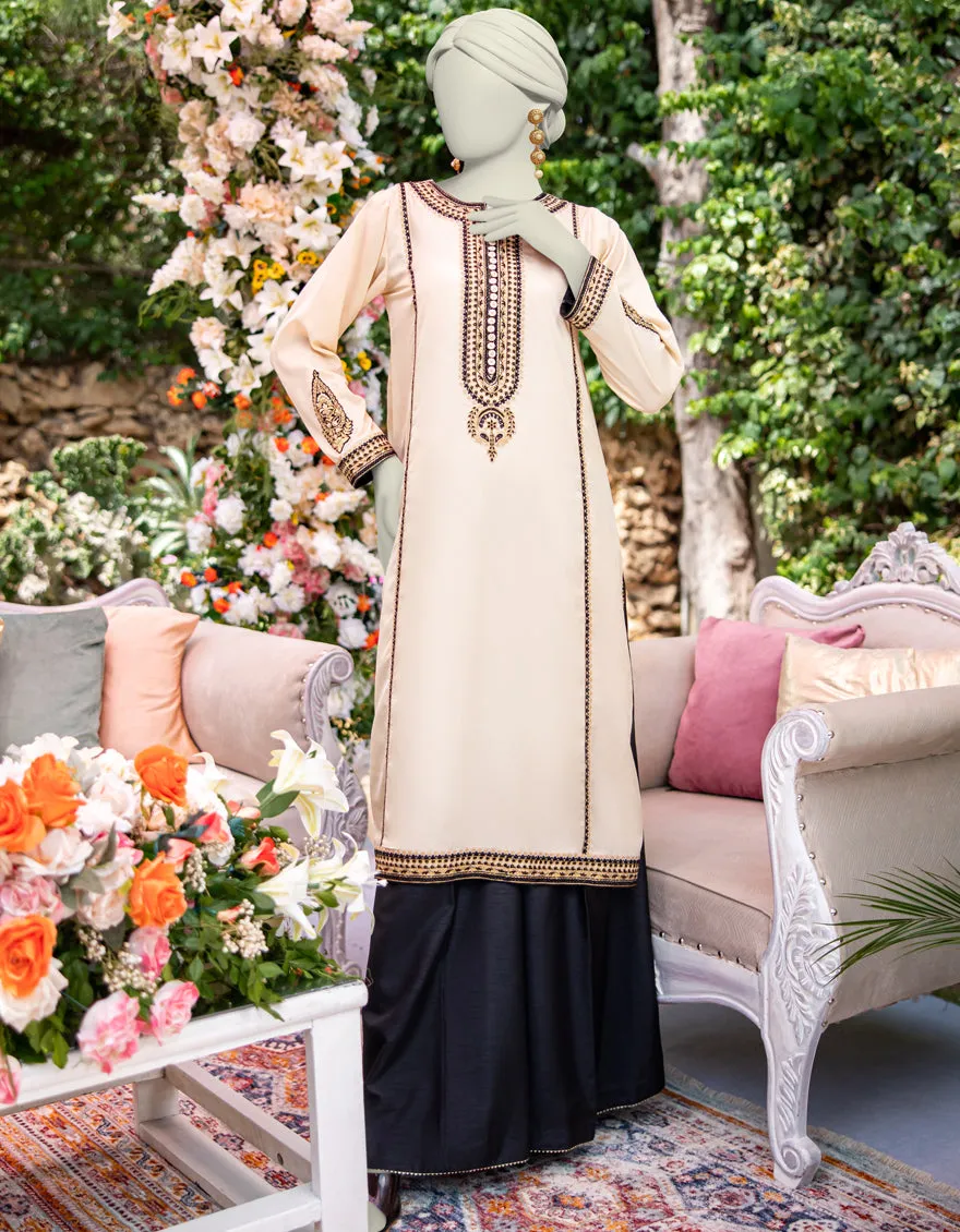 OFF WHITE KHADDI KURTI | JJLK-JWS-CD-04-3020 sold by Junaid Jamshed