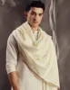 Off White Acrylic Shawl | JJID-SHAWL-CD-04-9790-I sold by Junaid Jamshed