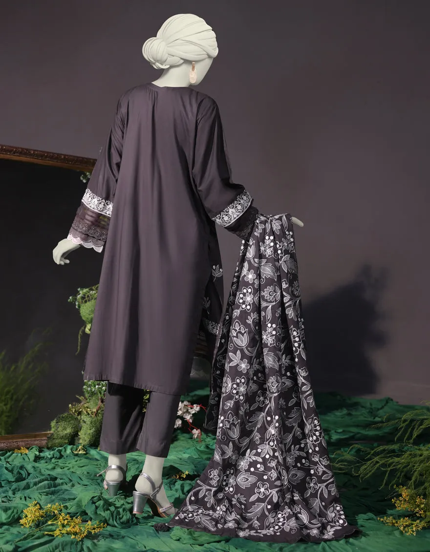 GREY CAMBRIC 3PC STITCHED | JJPW-JW-CD-04-1744 sold by Junaid Jamshed product image thumbnail 2