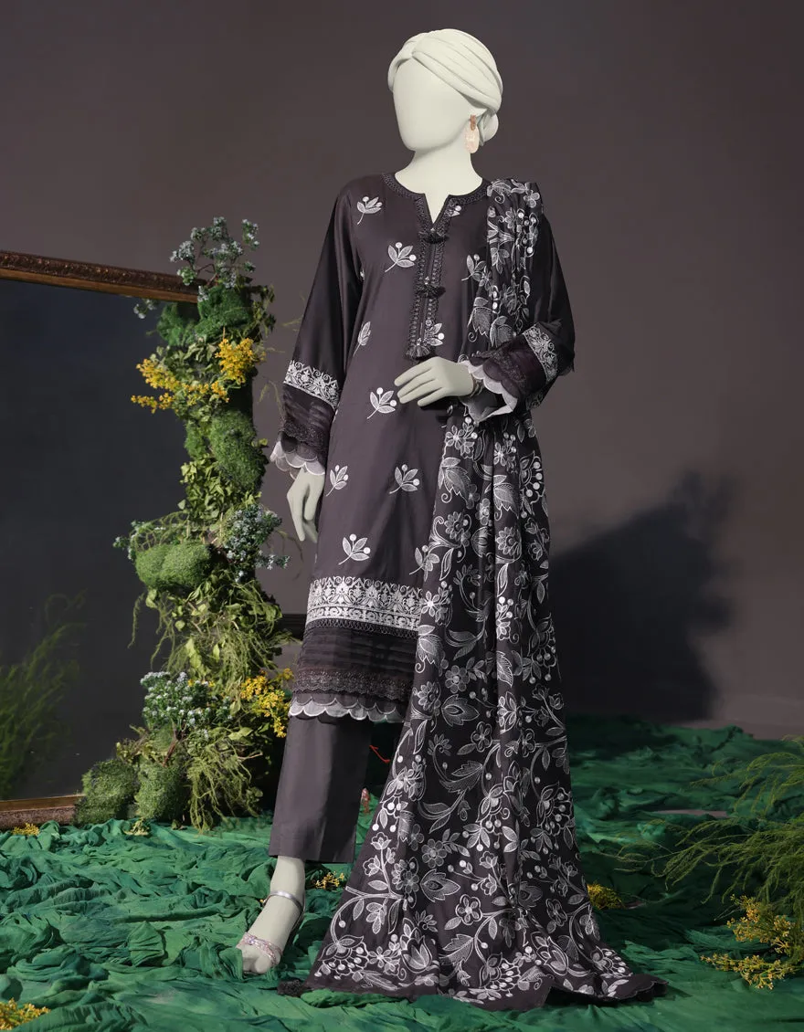 GREY CAMBRIC 3PC STITCHED | JJPW-JW-CD-04-1744 sold by Junaid Jamshed