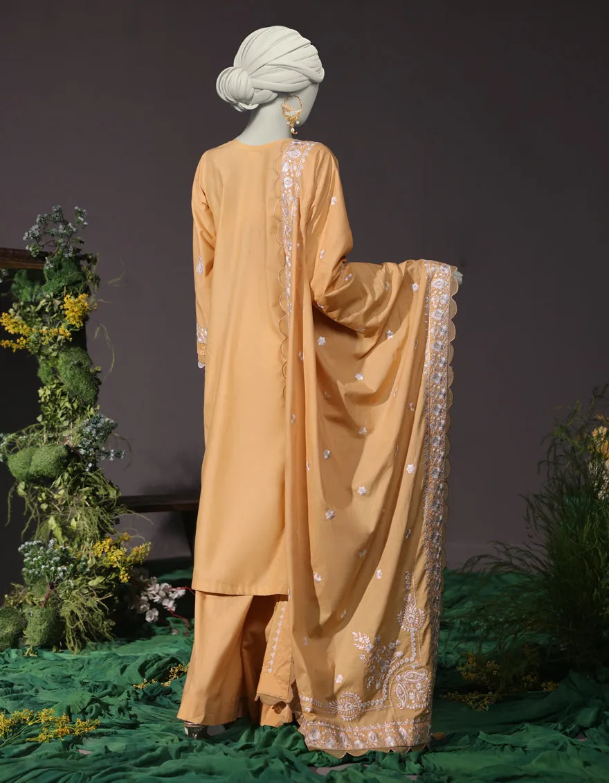 BEIGE CAMBRIC 3PC STITCHED | JJPW-JW-CD-04-1747 sold by Junaid Jamshed product image thumbnail 2