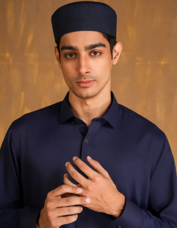 BLUE BLENDED CAPS | JJ-CAP-CD-04-0001-R80 sold by Junaid Jamshed