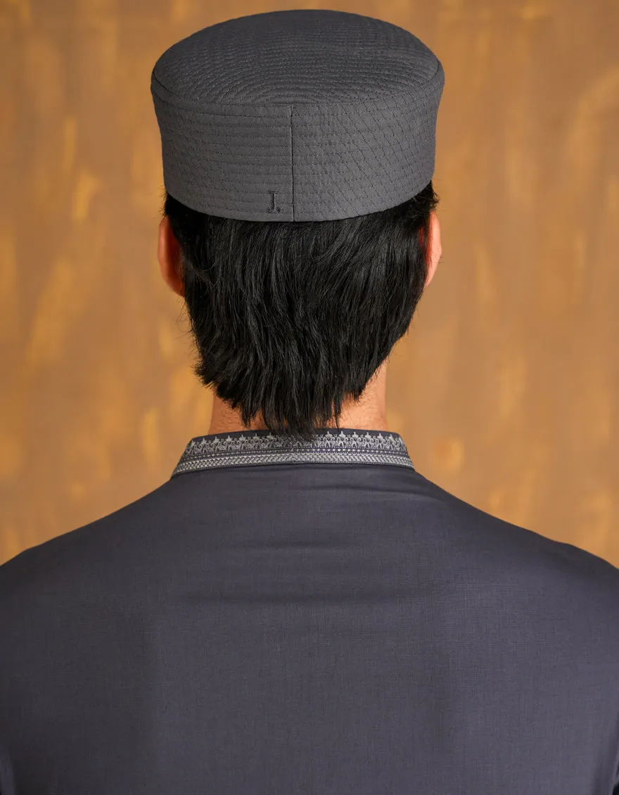GREY BLENDED CAPS | JJ-CAP-CD-04-0018-R66 sold by Junaid Jamshed product image thumbnail 2