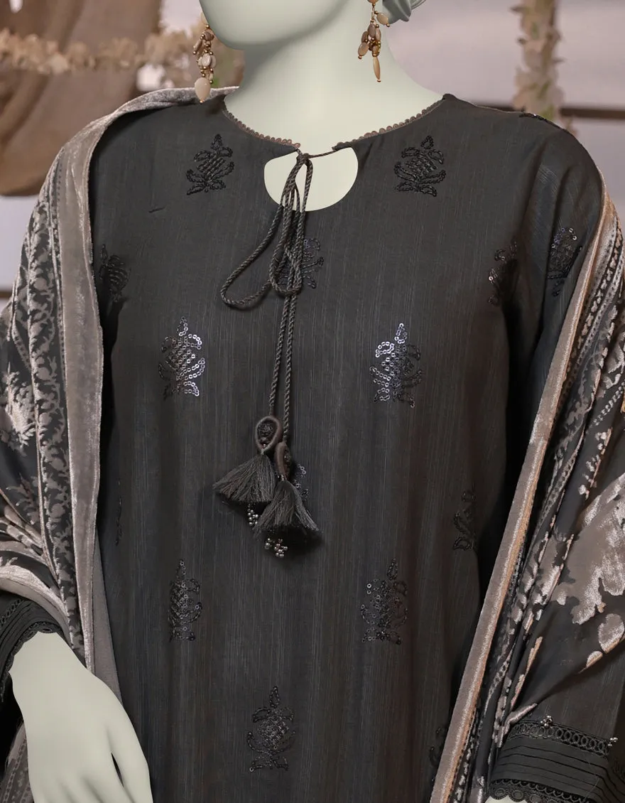 Grey Dyed 3Pc Stitched | JJPW-JW-CD-04-1730 sold by Junaid Jamshed product image thumbnail 3