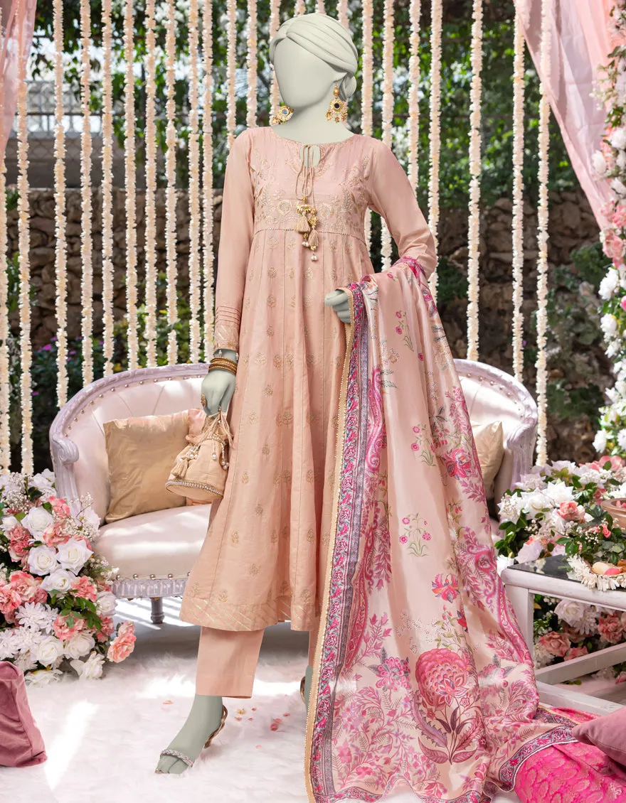 Beige Dobby 3Pc Stitched | JJPW-JW-CD-04-1789 sold by Junaid Jamshed