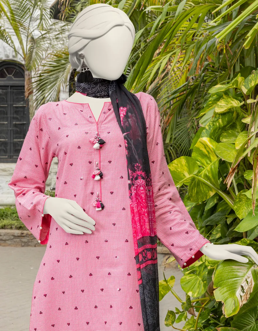 RED 2PC UNSTITCHED | JJLS-JPW-CD-04-030 sold by Junaid Jamshed product image thumbnail 3