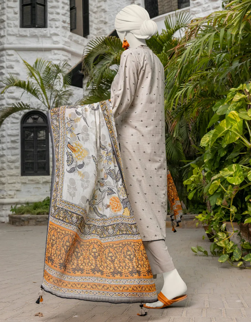 BEIGE 3PC UNSTITCHED | JJLS-JPW-CD-04-031 sold by Junaid Jamshed product image thumbnail 2