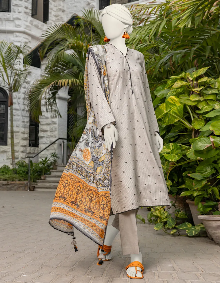 BEIGE 3PC UNSTITCHED | JJLS-JPW-CD-04-031 sold by Junaid Jamshed