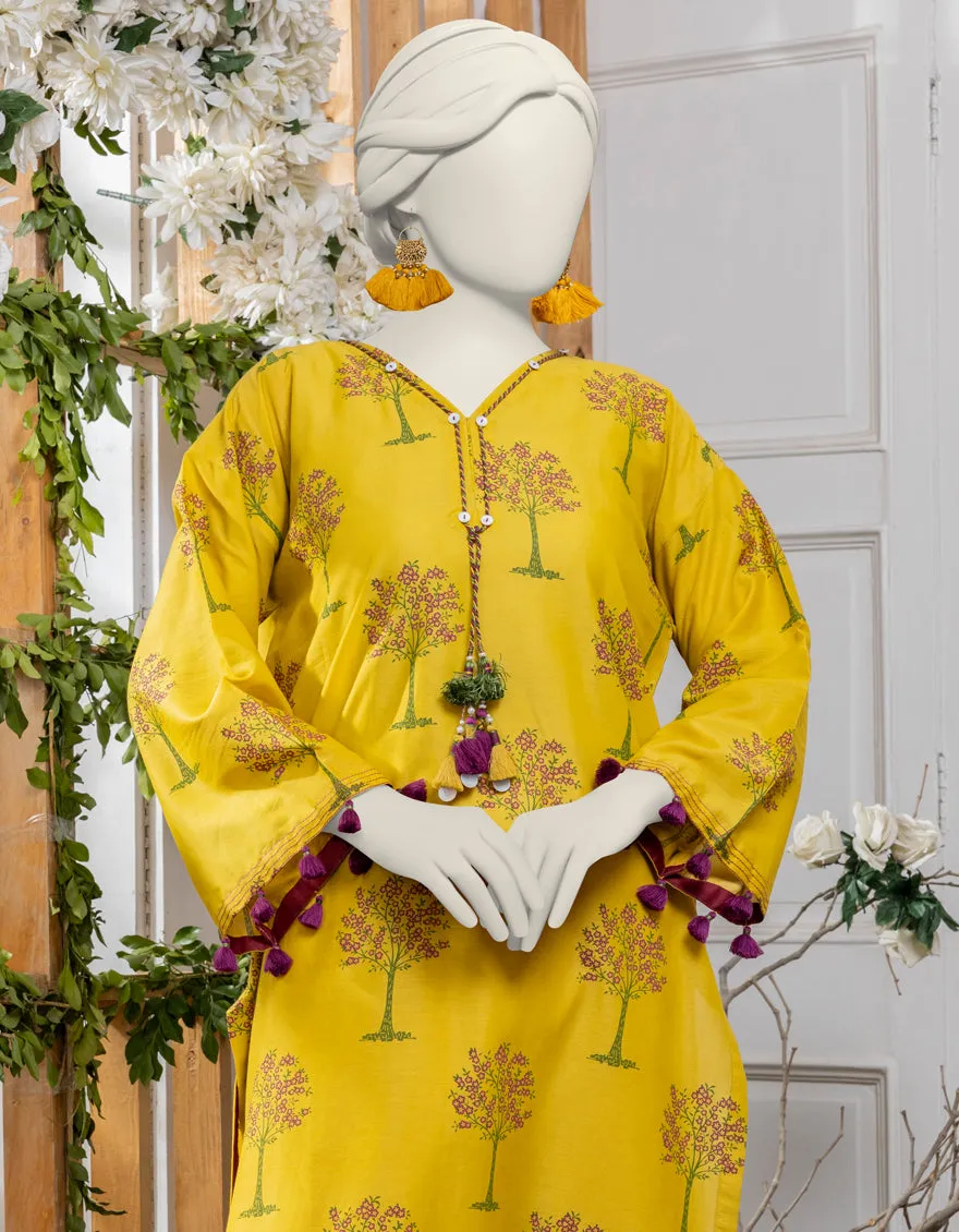 MUSTARD LAWN 2PC UNSTITCHED | JJLS-JW2-CD-04-2008 sold by Junaid Jamshed product image thumbnail 3