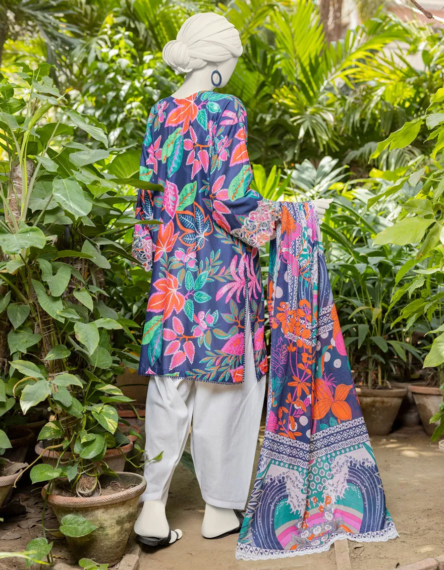 Blue Lawn 2Pc Unstitched | JJLS-JW2-CD-04-7015 sold by Junaid Jamshed product image thumbnail 2