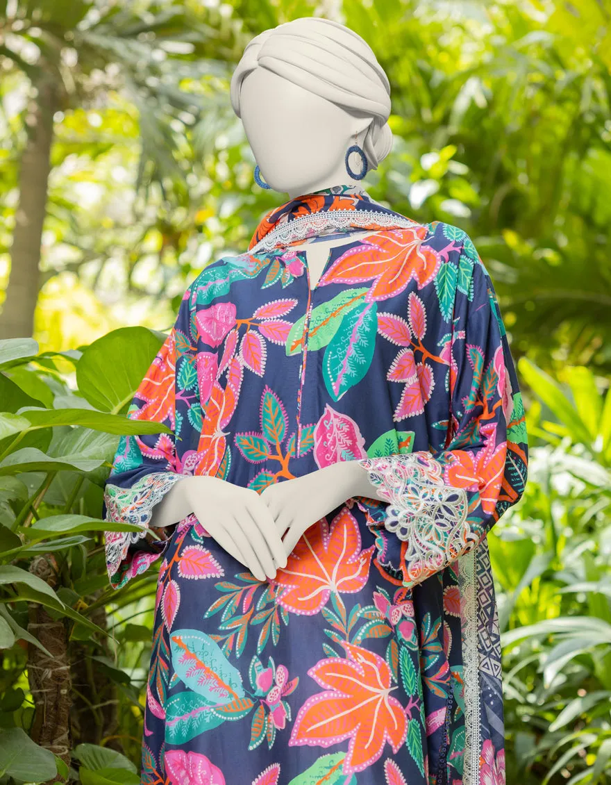 Blue Lawn 2Pc Unstitched | JJLS-JW2-CD-04-7015 sold by Junaid Jamshed product image thumbnail 3