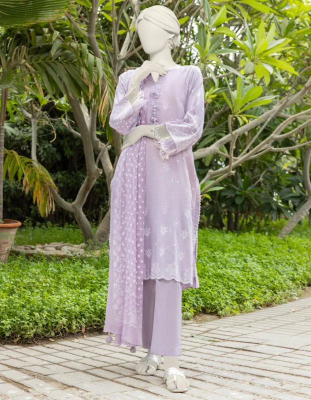 MAUVE LAWN 3PC UNSTITCHED | JJLS-JPW-CD-04-021 sold by Junaid Jamshed