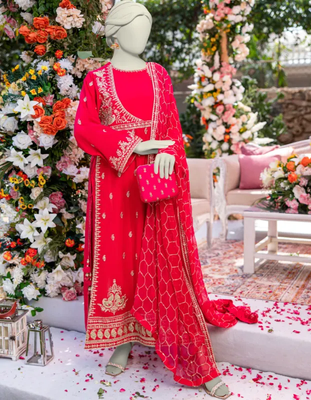 PINK PAPER COTTON 3PC STITCHED | JJPW-JPS-CD-04-3942 sold by Junaid Jamshed