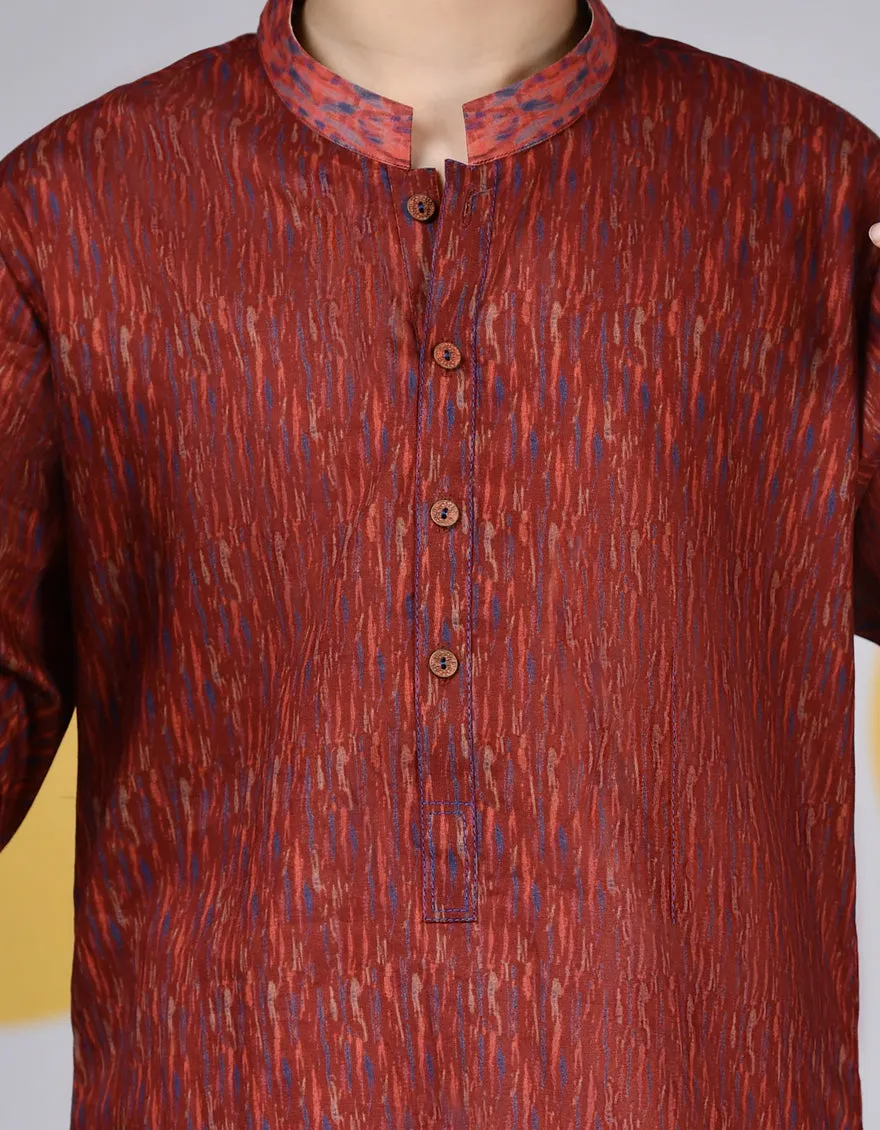 BEIGE COTTON KURTA | JCK-CD-04-90457 sold by Junaid Jamshed product image thumbnail 3
