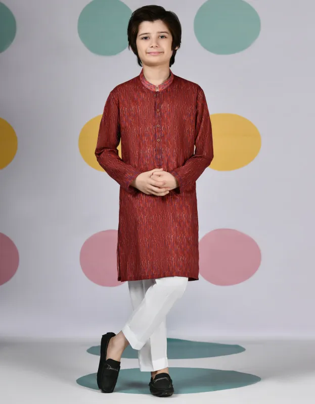 BEIGE COTTON KURTA | JCK-CD-04-90457 sold by Junaid Jamshed