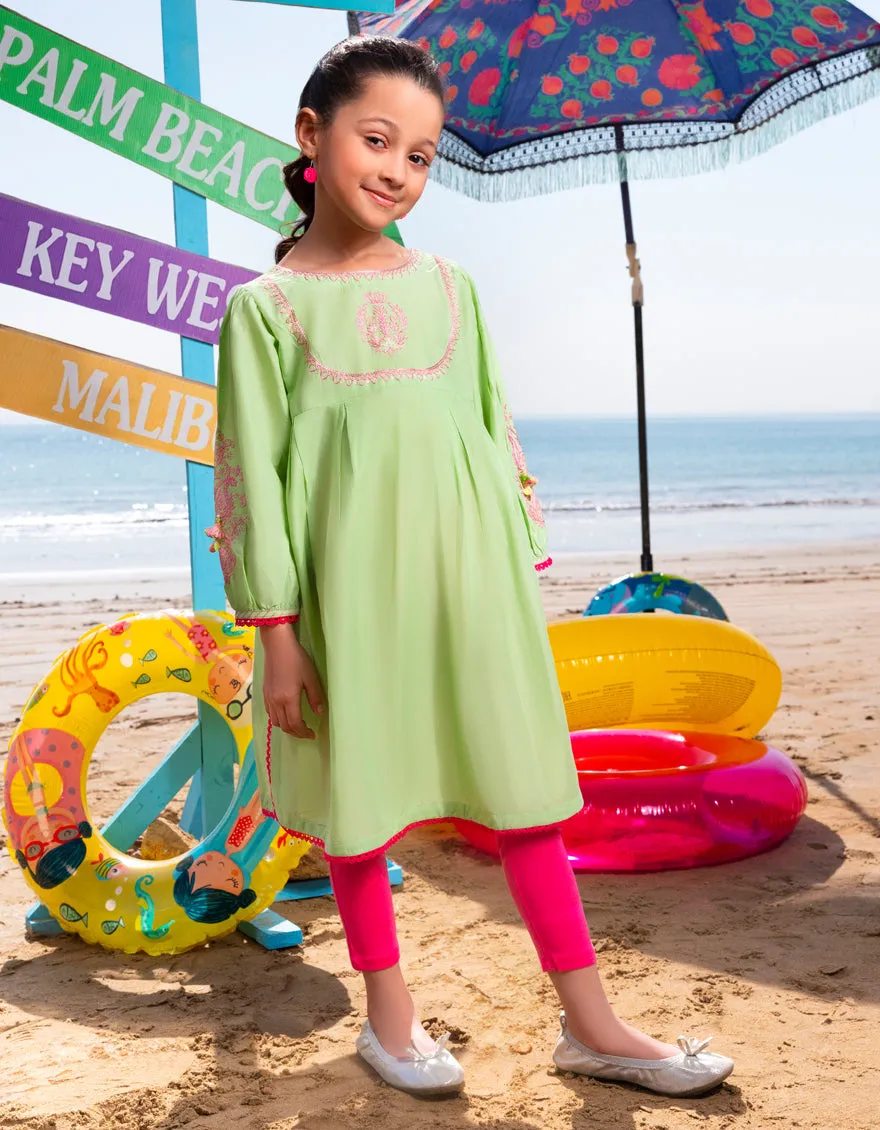 GREEN LAWN KURTI | JGLK-S-JGS-25-2505 FB/ETHNIC-1 sold by Junaid Jamshed