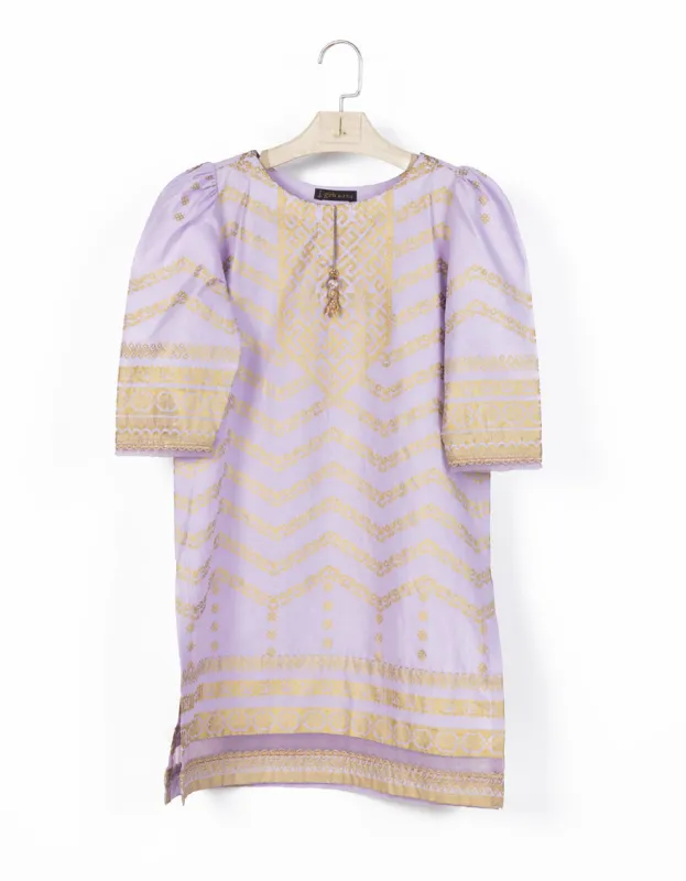 PURPLE LAWN KURTI | JGLK-S-JGS-25-2510 FB/SHEEN-02 sold by Junaid Jamshed