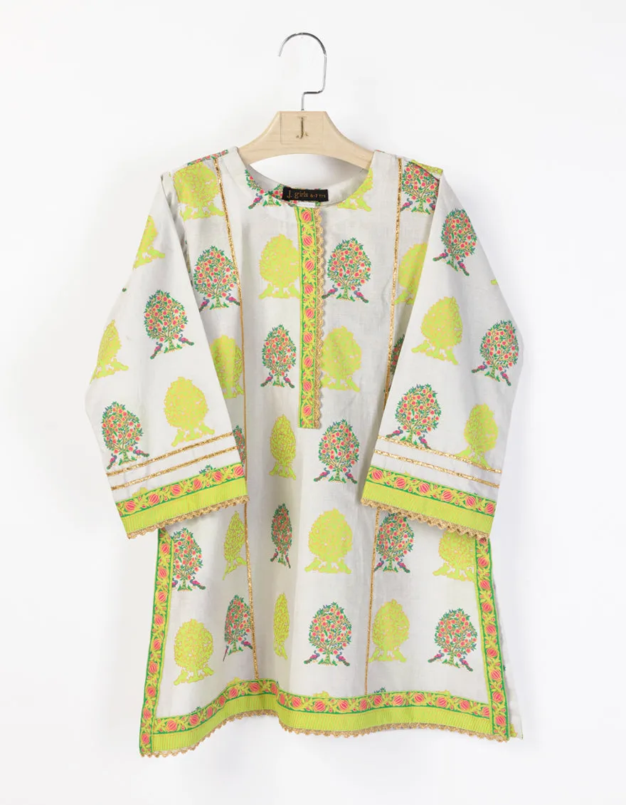 GREEN LAWN KURTI | JGLK-S-JGS-25-2517 FB/BLOCK GIRL-02 sold by Junaid Jamshed