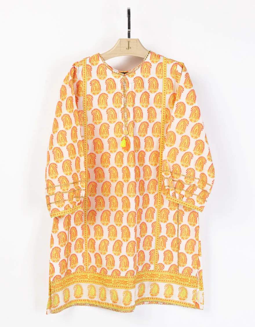 MULTICOLOR LAWN KURTI | JGLK-S-JGS-25-2518 FB/BLOCK GIRL-03 sold by Junaid Jamshed