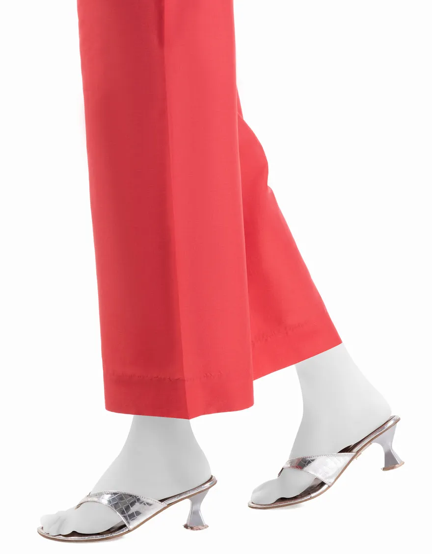 RED LAWN TROUSERS | JGT-S-JTT-25-4010 FB/ESSENTIALS-T-10 sold by Junaid Jamshed