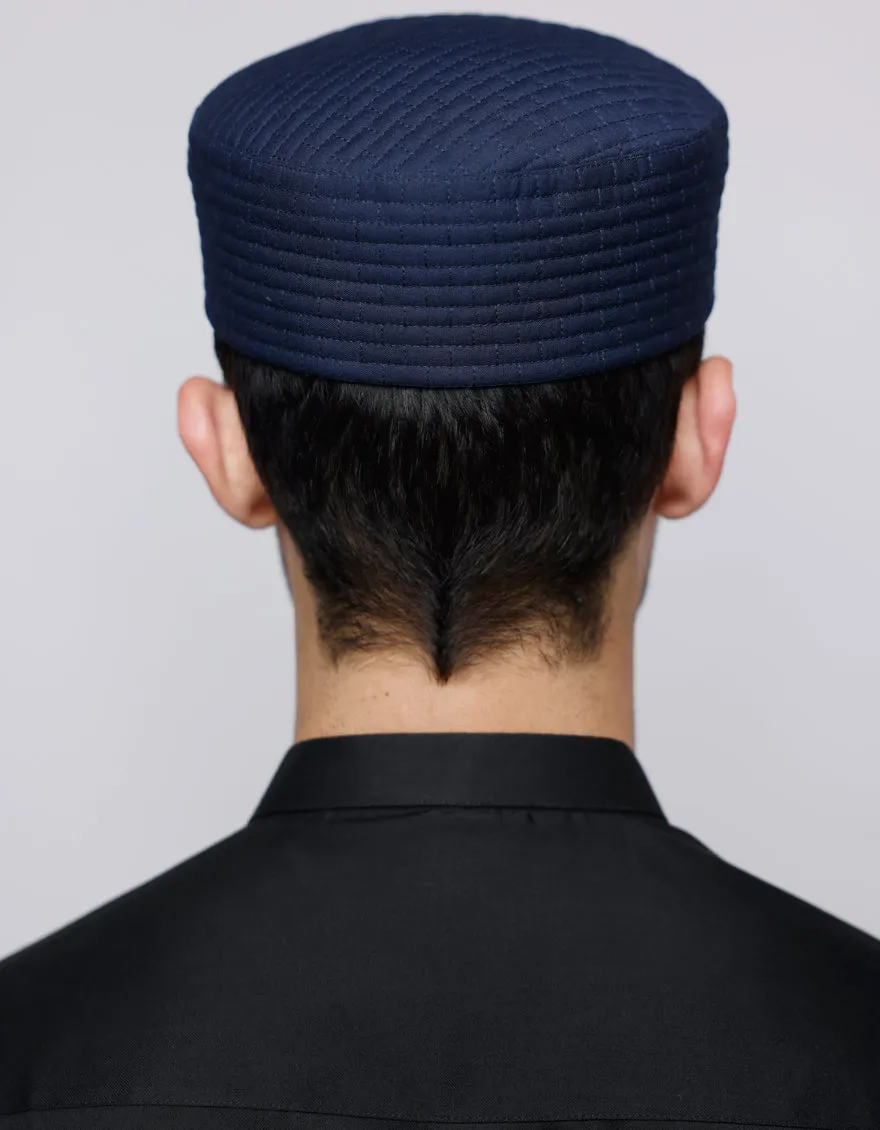 BLUE BLENDED CAP | JJ-CAP-0026-R23/S25/JJ9364 sold by Junaid Jamshed product image thumbnail 2