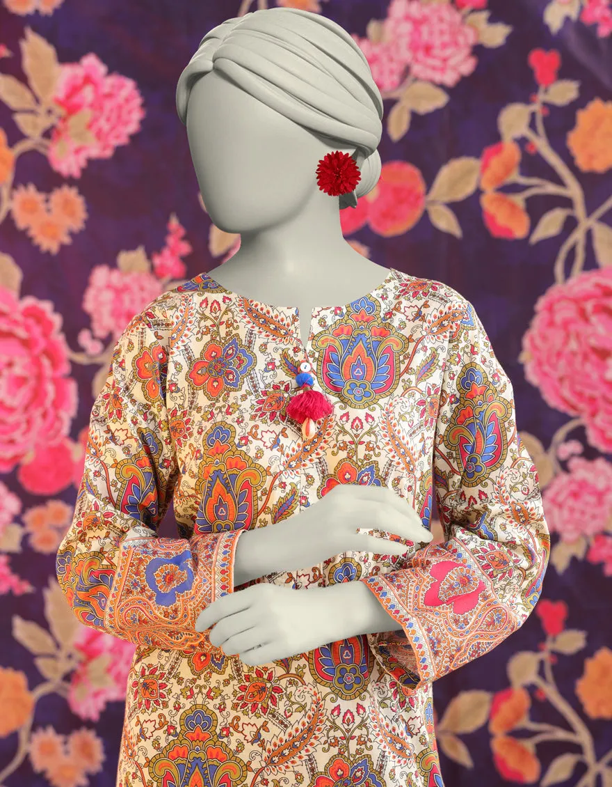 MULTICOLOR LAWN KURTI | JJLK-S-JSS-25-302 FB/ESSENTIALS-02 sold by Junaid Jamshed product image thumbnail 2