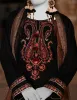 BLACK DOBBY 3PC STITCHED | JLAWN-S-25-016/S KASHMIRI-04 sold by Junaid Jamshed