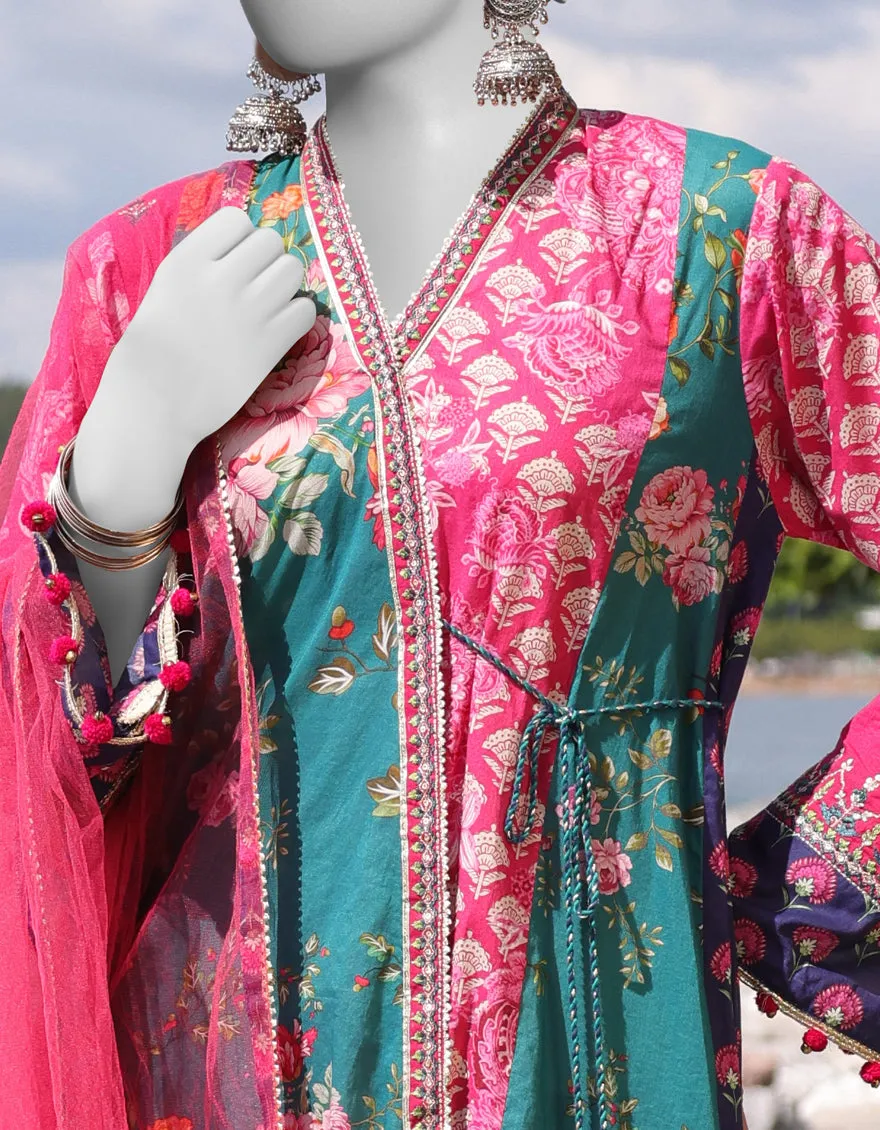 PINK LAWN 3PC STITCHED | JLAWN-S-25-028/S ETHNIC BOGO-4 sold by Junaid Jamshed product image thumbnail 3