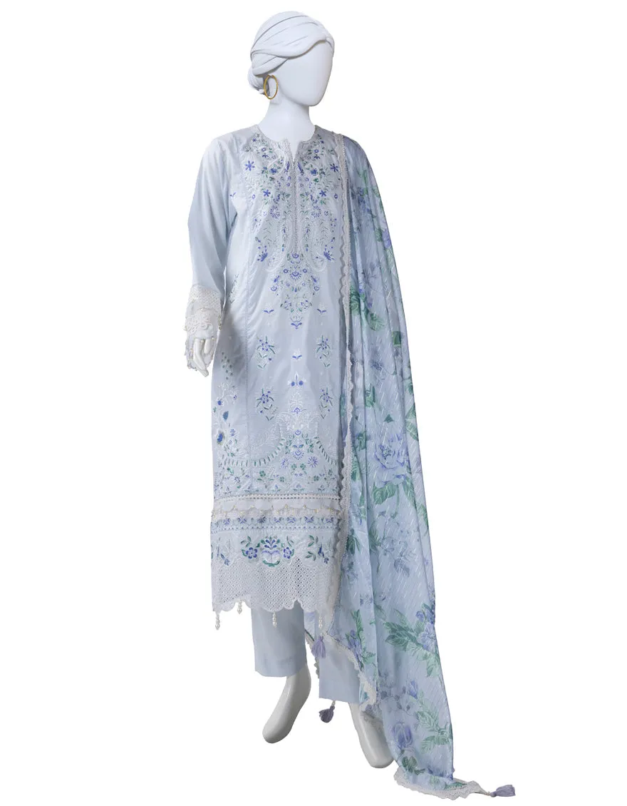 PURPLE LAWN 3PC UNSTITCHED | JLAWN-S-25-823 LUXE-A-3 sold by Junaid Jamshed