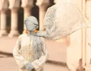 WHITE LAWN 3PC STITCHED | JLAWN-S-25-837/S MAHROSH-1 sold by Junaid Jamshed