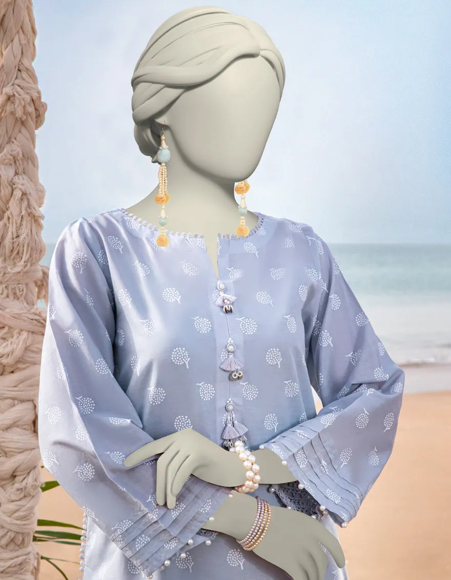 MULTICOLOR LAWN 2PC UNSTITCHED | JLAWN-S-JST-25-2041 FB/FLORA-1 sold by Junaid Jamshed product image thumbnail 2