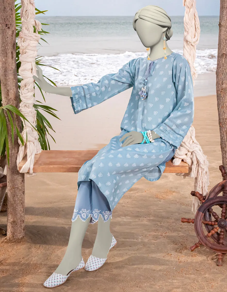 MULTICOLOR LAWN 2PC UNSTITCHED | JLAWN-S-JST-25-2042 FB/FLORA-2 sold by Junaid Jamshed