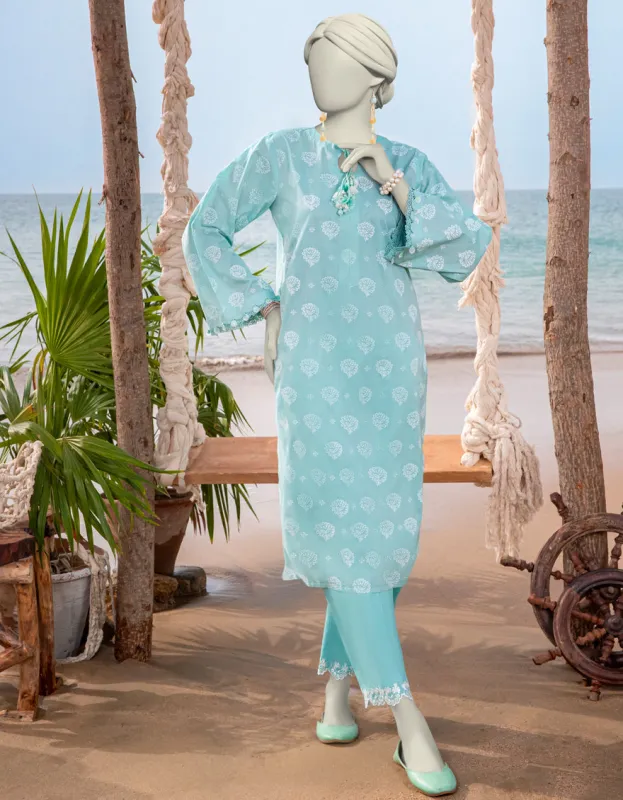 MULTICOLOR LAWN 2PC UNSTITCHED | JLAWN-S-JST-25-2044 FB/FLORA-4 sold by Junaid Jamshed