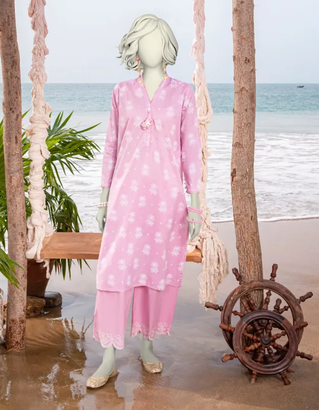 MULTICOLOR LAWN 2PC UNSTITCHED | JLAWN-S-JST-25-2045 FB/FLORA-5 sold by Junaid Jamshed