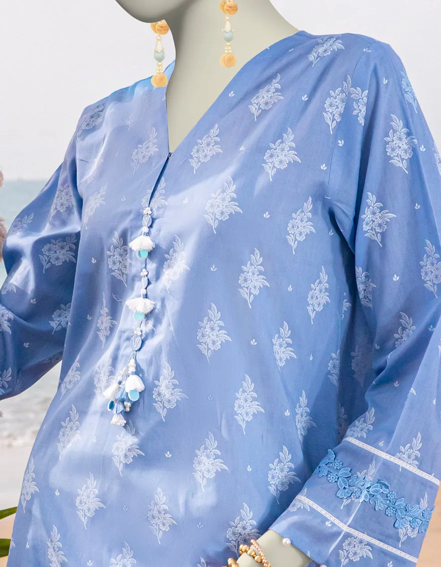 MULTICOLOR LAWN 2PC UNSTITCHED | JLAWN-S-JST-25-2046 FB/FLORA-6 sold by Junaid Jamshed product image thumbnail 3