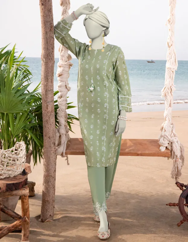 MULTICOLOR LAWN 2PC UNSTITCHED | JLAWN-S-JST-25-2048 FB/FLORA-8 sold by Junaid Jamshed