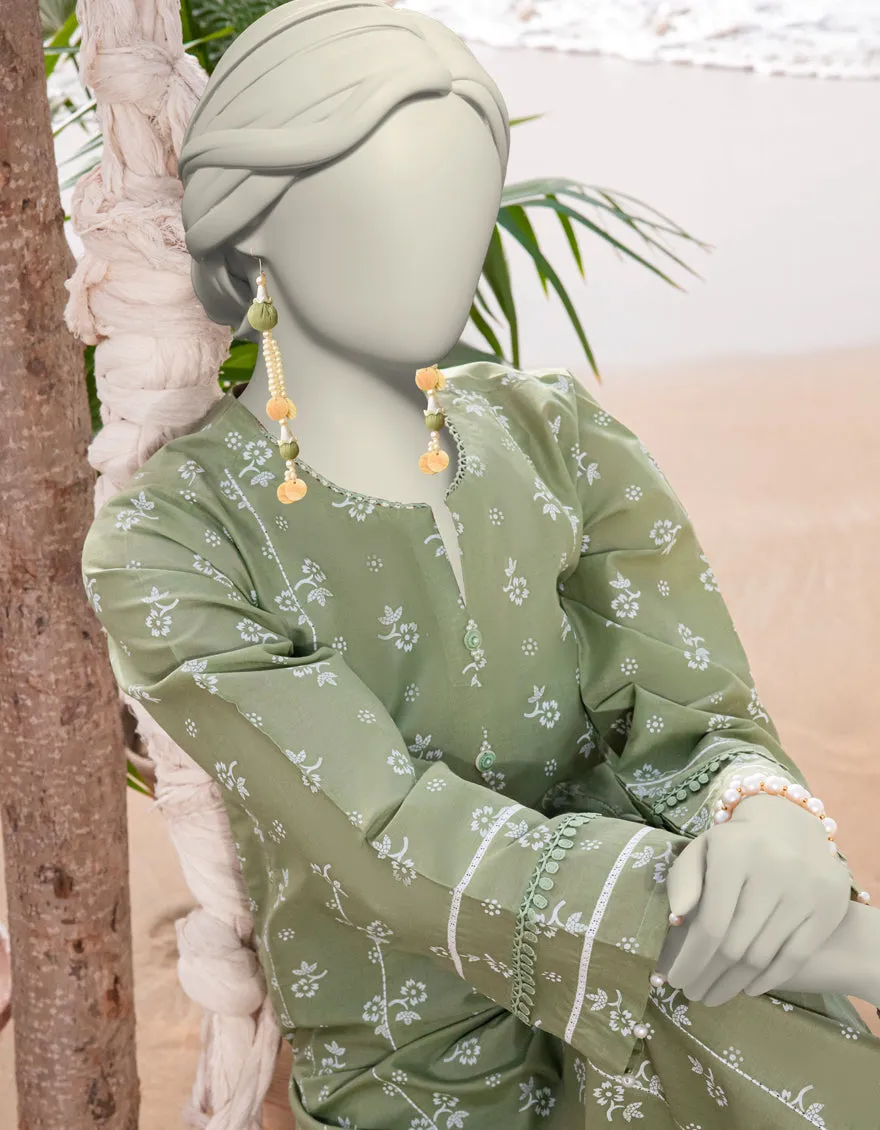 MULTICOLOR LAWN 2PC UNSTITCHED | JLAWN-S-JST-25-2048 FB/FLORA-8 sold by Junaid Jamshed product image thumbnail 2