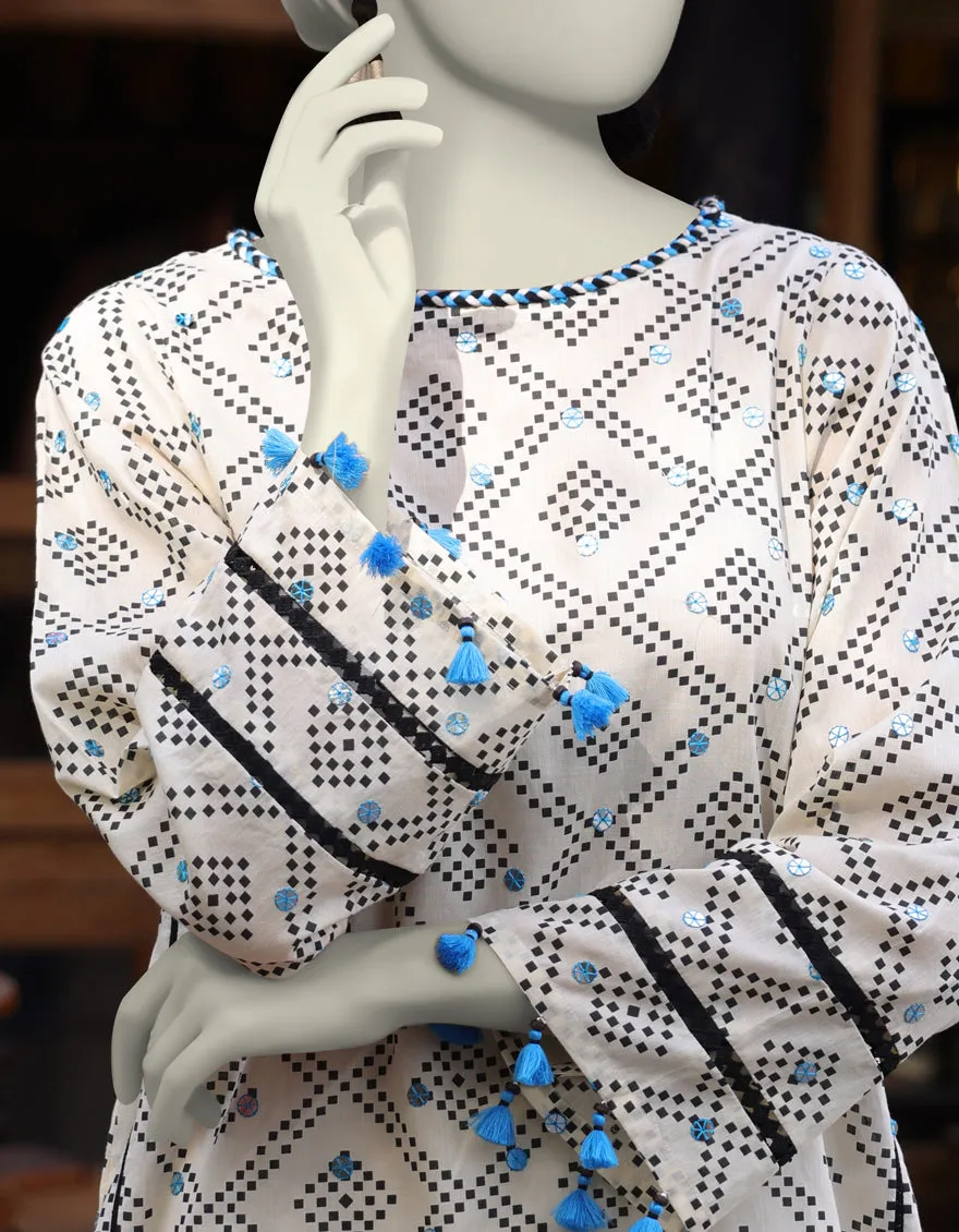 MULTICOLOR LAWN 1PC UNSTITCHED | JLAWN-S-JSU-25-918 KANDHAR-2 sold by Junaid Jamshed product image thumbnail 3