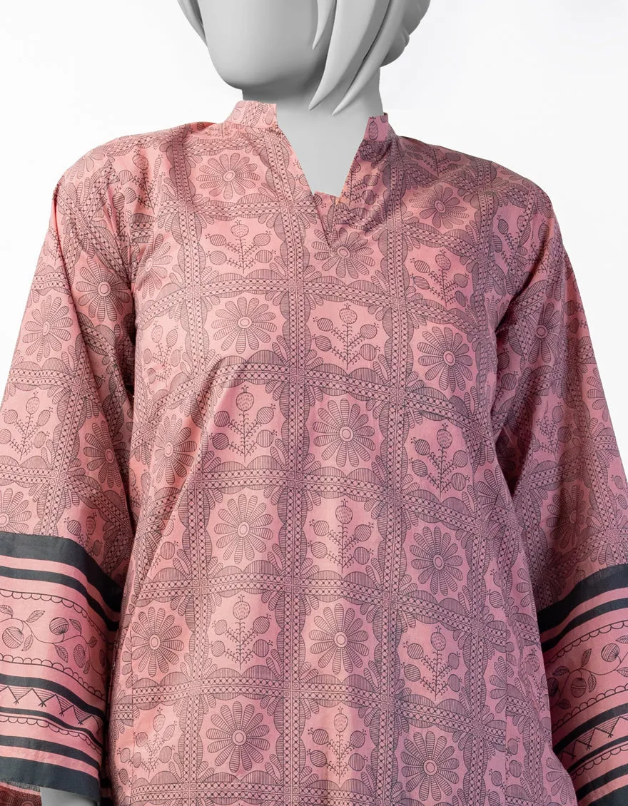 PINK LAWN KURTI | JYGK-S-JTS-25-4043 FB/ESSENTIAL-0T-14 sold by Junaid Jamshed product image thumbnail 2