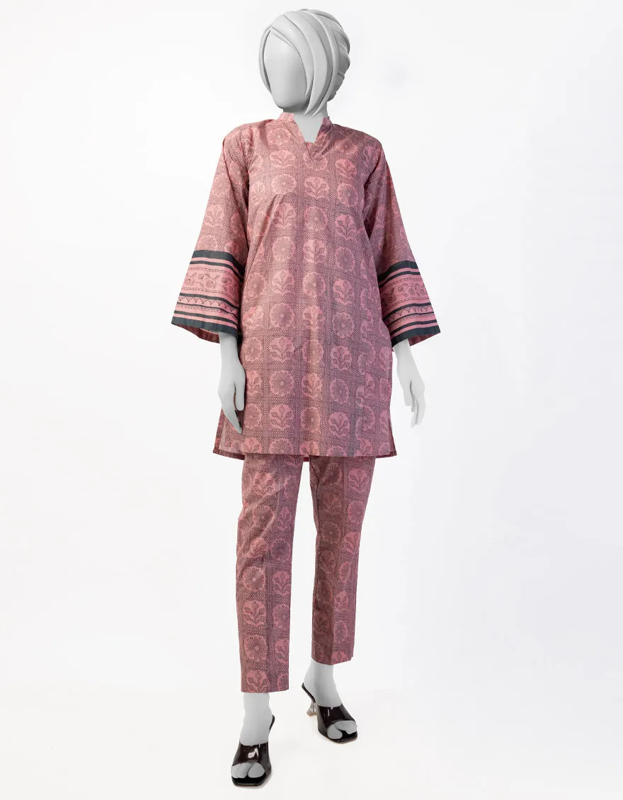 PINK LAWN KURTI | JYGK-S-JTS-25-4043 FB/ESSENTIAL-0T-14 sold by Junaid Jamshed