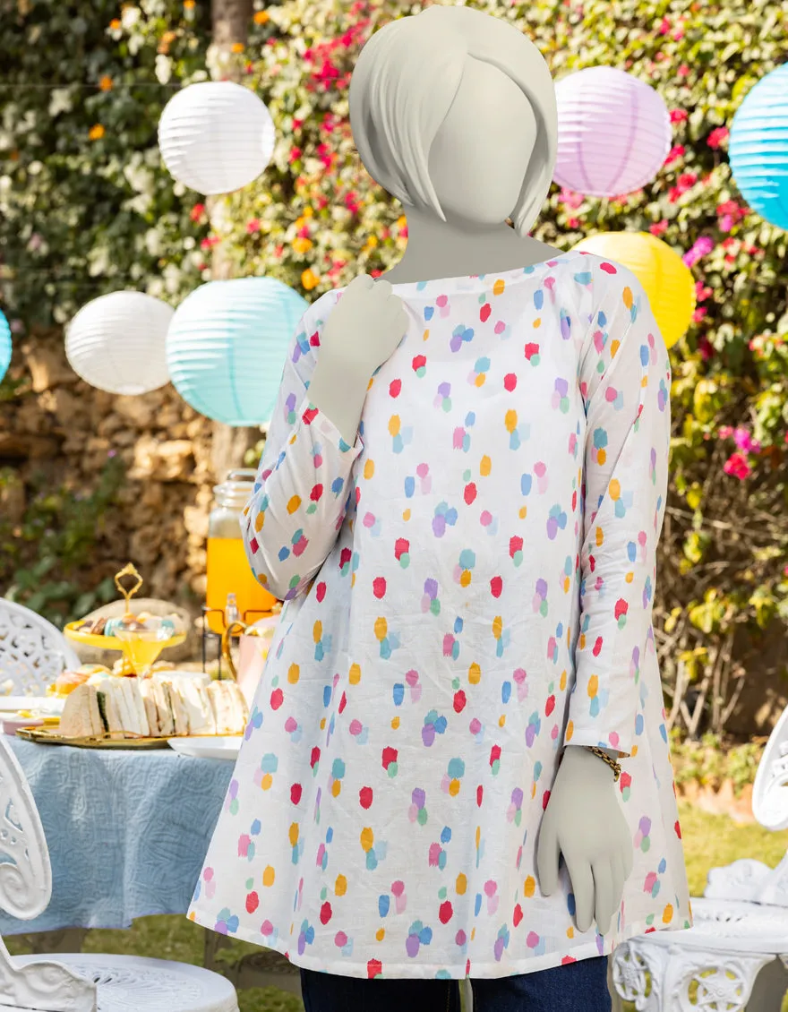 WHITE LAWN KURTI | JYGK-JTS-CD-05-4006 sold by Junaid Jamshed product image thumbnail 2