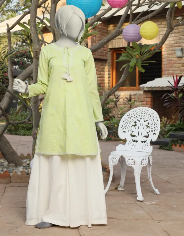 GREEN LAWN KURTI | JYGK-JTS-CD-05-4011 sold by Junaid Jamshed