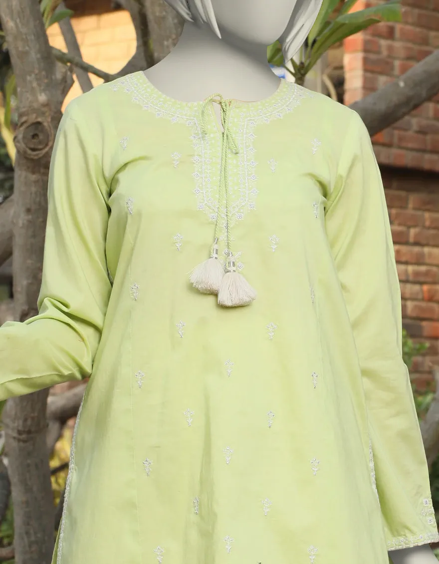 GREEN LAWN KURTI | JYGK-JTS-CD-05-4011 sold by Junaid Jamshed product image thumbnail 2