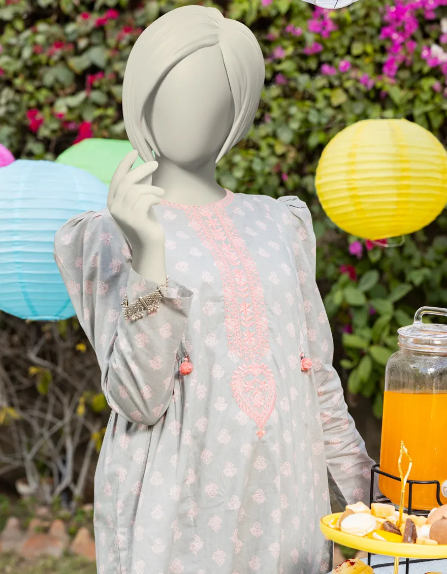 GREY LAWN KURTI | JYGK-JTS-CD-05-4017 sold by Junaid Jamshed product image thumbnail 3