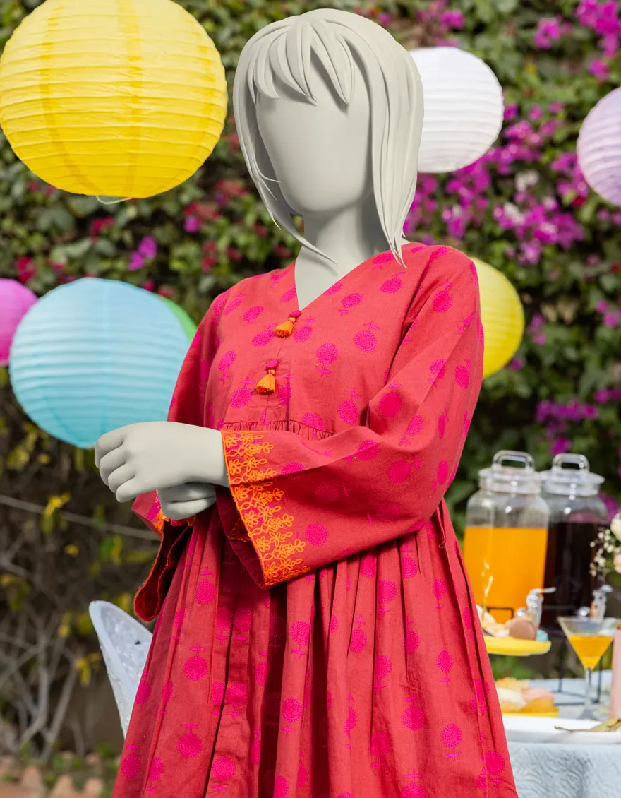 MAROON LAWN KURTI | JYGK-JTS-CD-05-4018 sold by Junaid Jamshed product image thumbnail 3