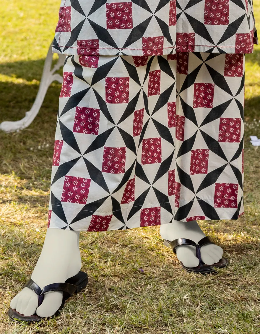 OFF WHITE LAWN TROUSERS | JGT-JTT-CD-05-4004 sold by Junaid Jamshed